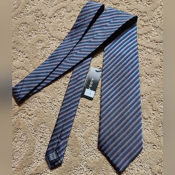 Abba blue tie NWT - Picture 2 of 4